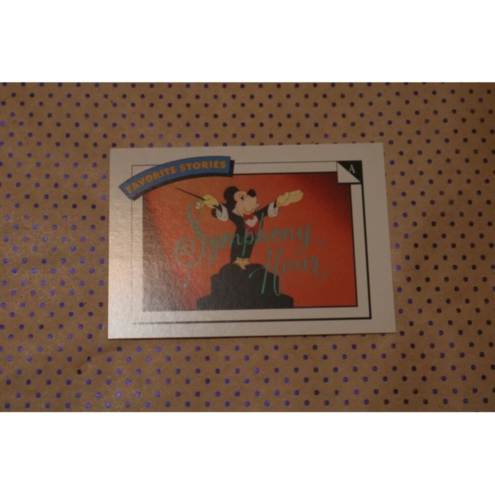 FS Symphony Hour #A61 Disney Card